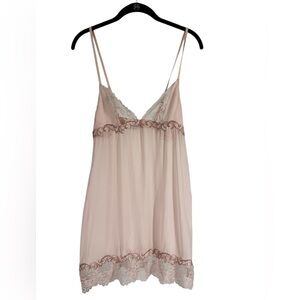 LaPerla pink sheer lingerie nighty size small